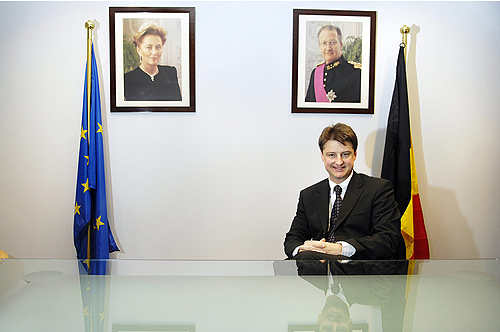 BELGIUM POLITICS OLIVIER CHASTEL PORTRAIT