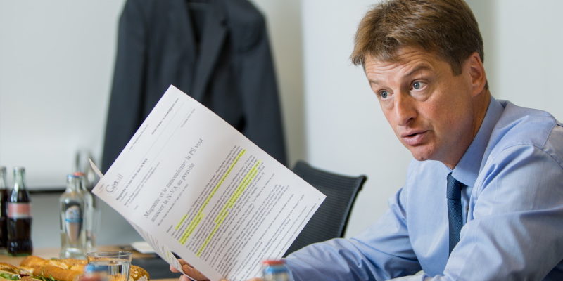 Olivier Chastel nouveau President du MR