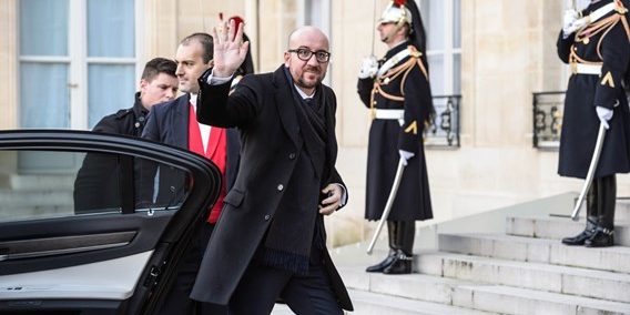 Charles Michel à Paris – Marche Républicaine